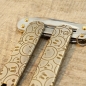 Preview: MESSING - SMILEY - Griffschalen oder montiertes Taschenmesser - 58mm