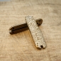 Preview: MESSING - SMILEY - Griffschalen oder montiertes Taschenmesser - 58mm
