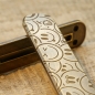 Preview: MESSING - SMILEY - Griffschalen oder montiertes Taschenmesser - 58mm
