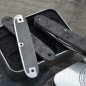 Mobile Preview: TITAN - topo dark wash - Griffschalen oder montiertes Taschenmesser - Titan Grade 5  (Ti 6AI 4V) - 93mm