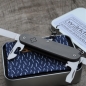 Preview: TITAN - oldcross glatt dark wash geschraubt - oc - fertigmontiertes Taschenmesser - Titan Grade 5  (Ti 6AI 4V) - 91mm