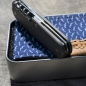 Preview: TITAN - oldcross glatt dark wash geschraubt - oc - fertigmontiertes Taschenmesser - Titan Grade 5  (Ti 6AI 4V) - 91mm