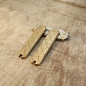 Preview: MESSING - CIRCLES - Griffschalen oder montiertes Taschenmesser - 58mm