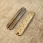 Preview: MESSING - CIRCLES - Griffschalen oder montiertes Taschenmesser - 58mm