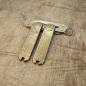 Preview: MESSING - TOPO - Griffschalen oder montiertes Taschenmesser - 58mm