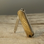 Preview: MESSING - LINES - Griffschalen oder montiertes Taschenmesser - 58mm