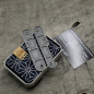 Preview: TITAN - fourseven dark wash - Griffschalen für MKM Malga - Titan Grade 5 (Ti 6AI 4V)