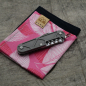 Preview: TITAN - TRIANGLE dark wash - Griffschalen oder montiertes Taschenmesser - Titan Grade 5  (Ti 6AI 4V)  - 91mm