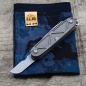 Preview: TITAN - TRIANGLE - dark wash - ELECTRICIAN-X - acidstonewash - Titan Grade 5  (Ti 6AI 4V)  - 93mm