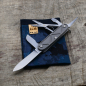 Preview: TITAN - TRIANGLE - dark wash - ELECTRICIAN-X - acidstonewash - Titan Grade 5  (Ti 6AI 4V)  - 93mm