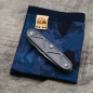 Preview: TITAN - TRIANGLE - dark wash - COMPANION SLIM - acidstonewash - Titan Grade 5  (Ti 6AI 4V)  - 93mm - Kopie