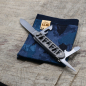Preview: TITAN - SKELETON - dark wash - PIONEER - acidstonewash - Titan Grade 5  (Ti 6AI 4V)  - 93mm - Kopie
