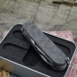 Preview: TITAN - CROSS dark wash - ti - Griffschalen oder montiertes Taschenmesser - Titan Grade 5  (Ti 6AI 4V) - 91mm