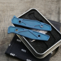 Preview: Li.JU MODS - TRIANGLE - anodisiert , stonewashed- Griffschalen für das AK1 - Titan Grade 5 (Ti 6AI 4V)