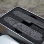 Preview: TITAN - MAYBE LONDON dark wash - ti - Griffschalen oder montiertes Taschenmesser - Titan Grade 5  (Ti 6AI 4V) - 91mm