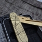 Preview: MESSING - MAYBE LONDON - Stadtplan - Griffschalen oder montiertes Taschenmesser - 91mm