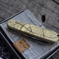 Preview: MESSING - MAYBE LONDON - Stadtplan - Griffschalen oder montiertes Taschenmesser - 91mm