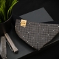 Preview: LITTLE CROSSES - EDC HANDKERCHIEF - HANK - dunkelgrau/schwarz