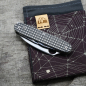 Preview: ONE HAND PROTOTYPE - HARDFRAGGED - dark wash - fertig montiertes Taschenmesser - Titan Grade 5  (Ti 6AI 4V)  - 93mm