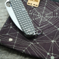 Preview: ONE HAND PROTOTYPE - HARDFRAGGED - dark wash - fertig montiertes Taschenmesser - Titan Grade 5  (Ti 6AI 4V)  - 93mm