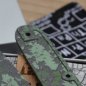 Preview: FATCARBON - JUNGLE WEAR  - Griffschalen oder montiertes Taschenmesser - grün - 93mm