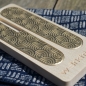 Preview: MESSING - japanese circle - Kreise - Griffschalen oder montiertes Taschenmesser