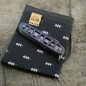 Preview: Li.JU MOD - SKELETON - PIONEER-X - anodisiert, stonewashed - Titan Grade 5 (Ti 6AI 4V) - 93mm