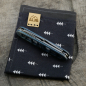 Preview: Li.JU MOD - SKELETON - SLIM ELECTRICIAN-X - anodisiert, stonewashed - Titan Grade 5 (Ti 6AI 4V) - 93mm