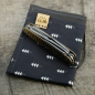 Preview: Li.JU MOD - ALIEN - PIONEER-X - anodisiert, stonewashed - Titan Grade 5 (Ti 6AI 4V) - 93mm