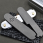 Preview: TITANIUM - oldcross - oc - scales or mounted pocket knife - Titan Grade 5  (Ti 6AI 4V) - 91mm
