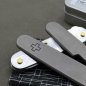 Mobile Preview: TITAN - oldcross dark wash glatt - oc - Griffschalen oder montiertes Taschenmesser - Titan Grade 5  (Ti 6AI 4V) - 91mm