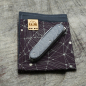 Preview: TITAN - rockfinish handmade dark wash - Taschenmesser - Titan Grade 5  (Ti 6AI 4V)  - 93mm