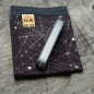 Preview: TITAN - rockfinish handmade dark wash - Taschenmesser - Titan Grade 5  (Ti 6AI 4V)  - 93mm