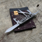 Preview: TITAN - SKELETON - montiertes Taschenmesser - Titan Grade 5  (Ti 6AI 4V)  - 93mm - Kopie