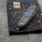 Preview: TITAN - TRIANGLE - dark wash - montiertes Taschenmesser - Titan Grade 5  (Ti 6AI 4V)  - 93mm