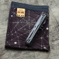 Preview: TITAN - TRIANGLE- dark wash - montiertes Taschenmesser - Titan Grade 5  (Ti 6AI 4V)  - 91mm