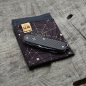 Preview: TITAN - OLDCROSS - dark wash - Griffschalen oder montiertes Taschenmesser - Titan Grade 5  (Ti 6AI 4V)  - 91mm