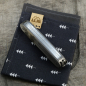 Preview: WOOD - SWISS ARMY 7, fertig montiertes Taschenmesser - Titan Grade 5  (Ti 6AI 4V)  - 93mm