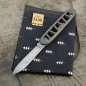 Preview: SKELETON - SOLO - acidstonewash - montiertes Taschenmesser - Titan Grade 5  (Ti 6AI 4V)  - 93mm