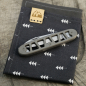 Preview: SKELETON - SOLO - acidstonewash - montiertes Taschenmesser - Titan Grade 5  (Ti 6AI 4V)  - 93mm