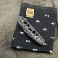 Preview: SKELETON - SLIM ELECTRICIAN-X - acidstonewash - montiertes Taschenmesser - Titan Grade 5  (Ti 6AI 4V)  - 93mm
