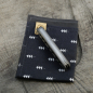 Preview: SKELETON - SLIM ELECTRICIAN-X - acidstonewash - montiertes Taschenmesser - Titan Grade 5  (Ti 6AI 4V)  - 93mm