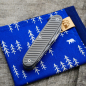 Preview: GRIP3- PROTOTYP - PIONEER-X - dark wash - fertig montiertes Taschenmesser - Titan Grade 5  (Ti 6AI 4V)  - 93mm