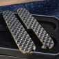 Preview: MESSING - STARS - Sterne - Griffschalen oder montiertes Taschenmesser - 91mm
