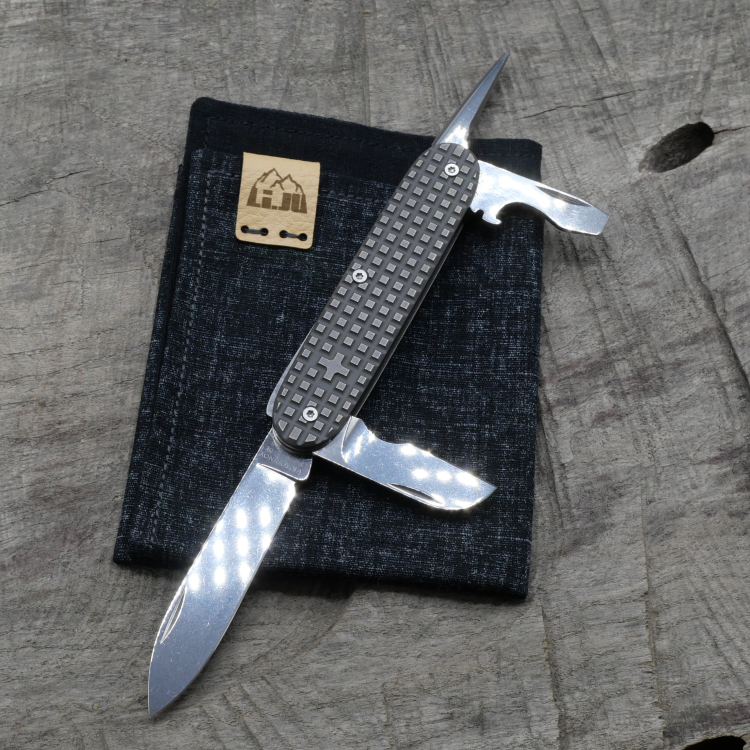 Preview: TITAN - HARDFRAGGED dark wash - ELECTRICIAN - Titan Grade 5  (Ti 6AI 4V)  - 93mm