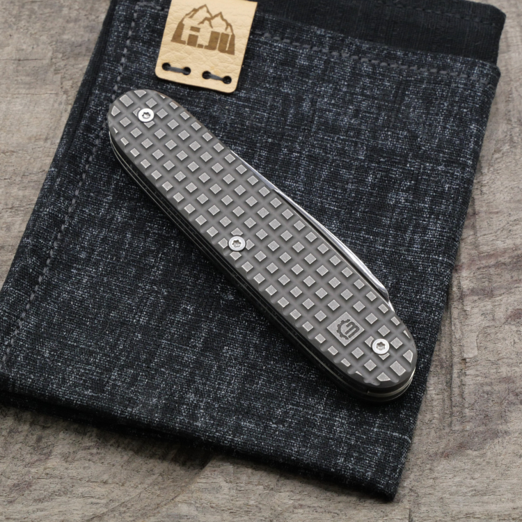 Preview: TITAN - HARDFRAGGED dark wash - ELECTRICIAN - Titan Grade 5  (Ti 6AI 4V)  - 93mm