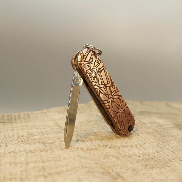 KUPFER - ORGANIC - Griffschalen oder montiertes Taschenmesser - 58mm
