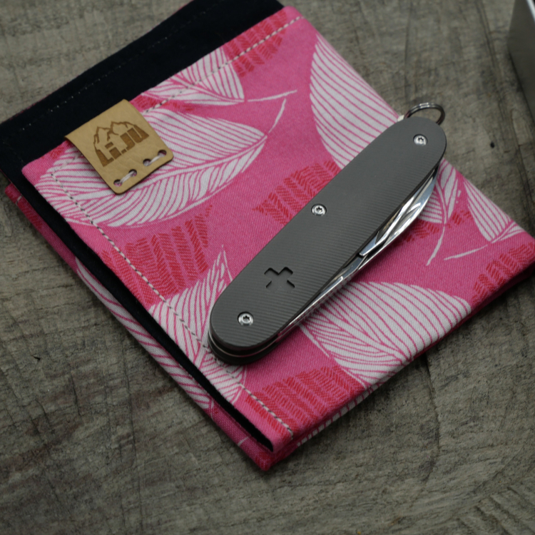 Preview: TITAN - CONTURED LINES zero nine - dark wash - fertig montiertes Taschenmesser - Titan Grade 5  (Ti 6AI 4V)  - 93mm