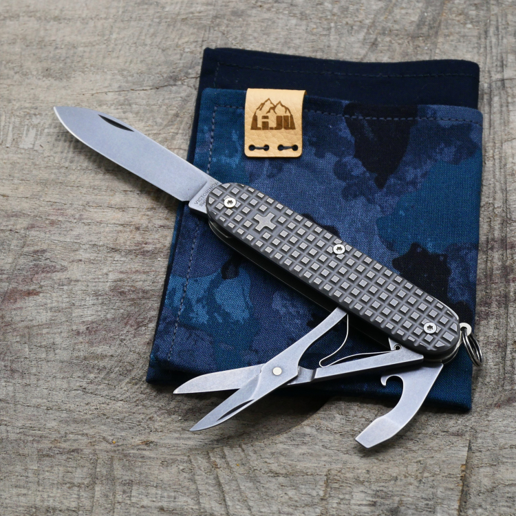 TITAN - HARDFRAGGED - used wash - VOYAGEUR - acidstonewash - Titan Grade 5  (Ti 6AI 4V)  - 93mm