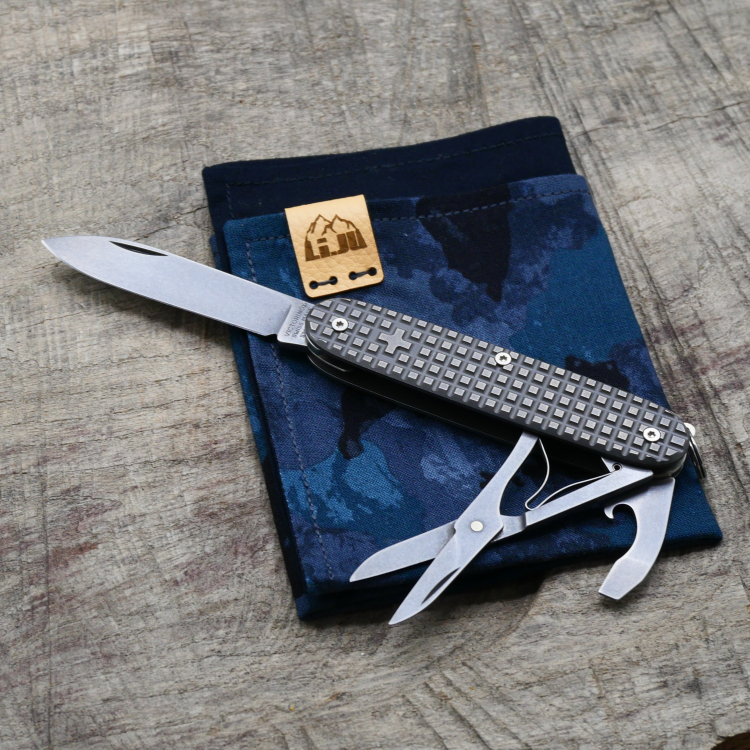 Preview: TITAN - HARDFRAGGED - used wash - VOYAGEUR - acidstonewash - Titan Grade 5  (Ti 6AI 4V)  - 93mm